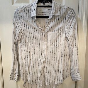 Velvet Heart Button-Up Blouse